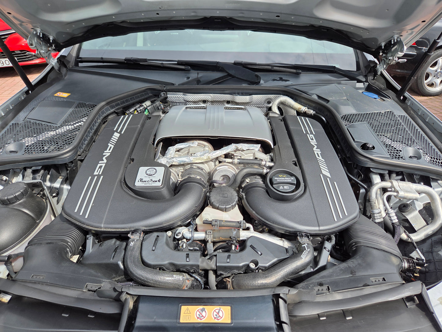 MERCEDES C 63s AMG +510cv
