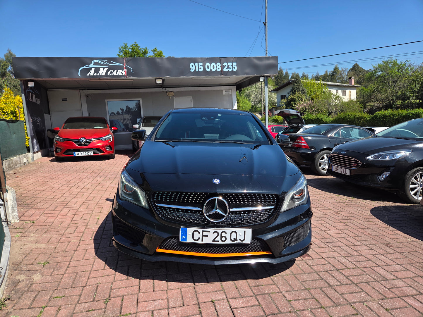 MERCEDES CLA 220D SHOOTING BRAKE ORANGE ART EDITION AMG LINE