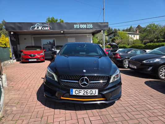 MERCEDES CLA 220D SHOOTING BRAKE ORANGE ART EDITION AMG LINE