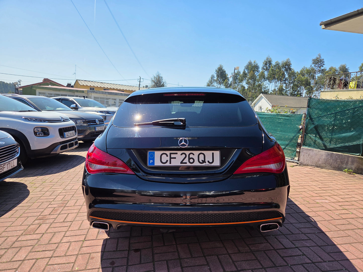 MERCEDES CLA 220D SHOOTING BRAKE ORANGE ART EDITION AMG LINE